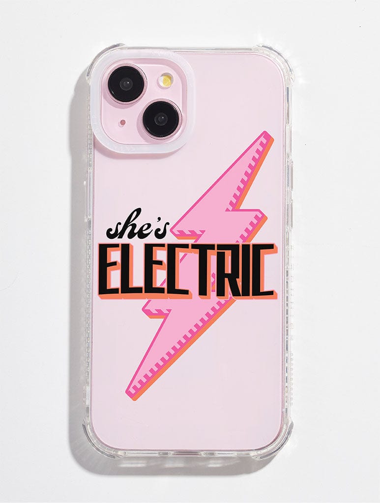 She's Electric Shock iPhone Case Phone Cases Skinnydip London
