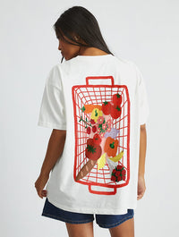 Shopping Basket T-Shirt Tops & T-Shirts Skinnydip London