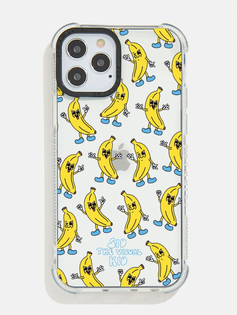 Sid the Visual Kid x Skinnydip Happy Banana Shock iPhone Case Phone Cases Skinnydip London