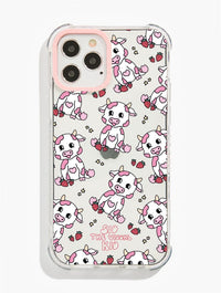 Sid the Visual Kid x Skinnydip Strawberry Cow Shock iPhone Case Phone Cases Skinnydip London