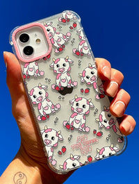 Sid the Visual Kid x Skinnydip Strawberry Cow Shock iPhone Case Phone Cases Skinnydip London