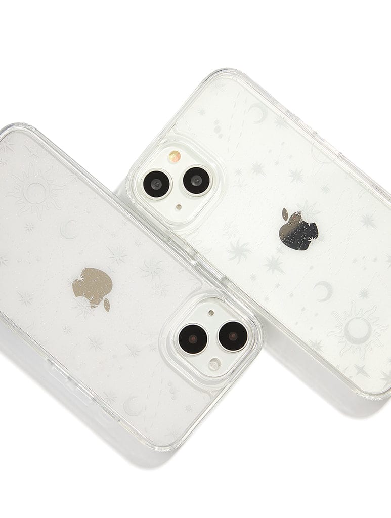 Silver Celestial iPhone Case Phone Cases Custard London
