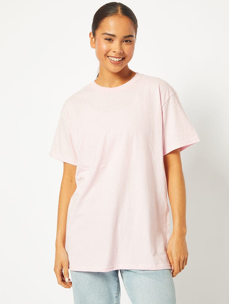 Situationship Survivor T-Shirt In Pink Tops & T-Shirts Skinnydip London