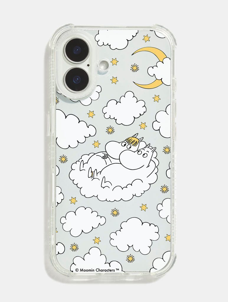 Skinnydip x Moomin Starry Clouds Shock iPhone Case Phone Cases Skinnydip London
