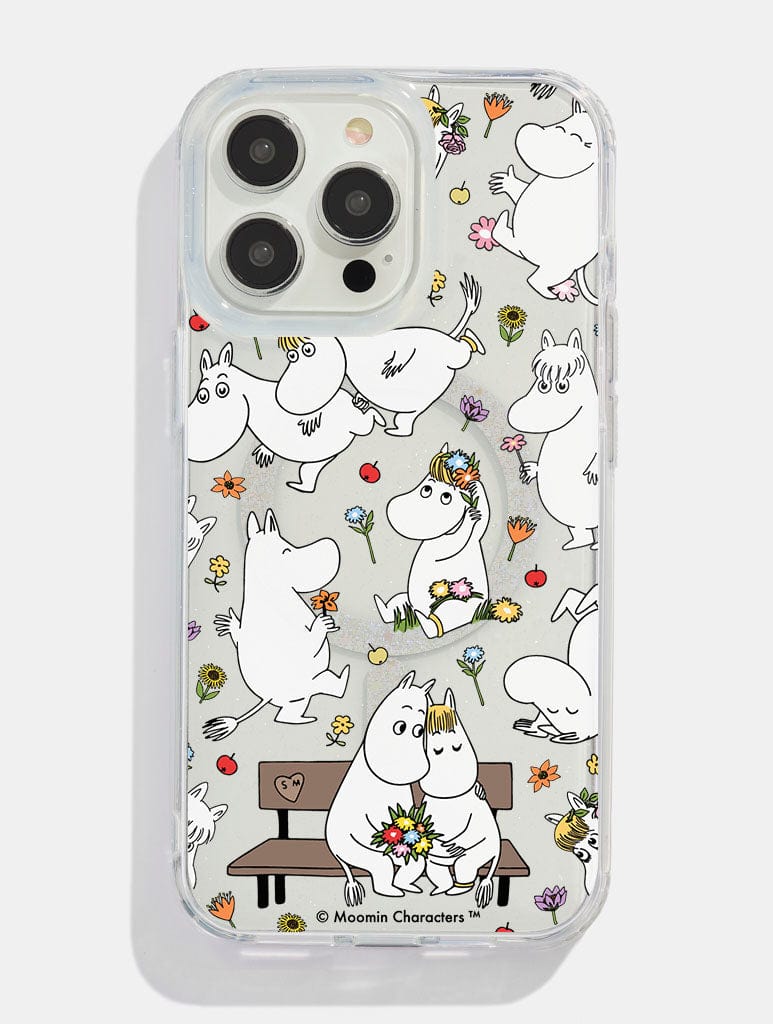 Skinnydip x Moomin Wildflower Glitter MagSafe iPhone Case | Nostalgic Phone Cases | Skinnydip London Skinnydip x Moomin Wildflower Glitter MagSafe iPhone Case | Nostalgic Phone Cases | Skinnydip London