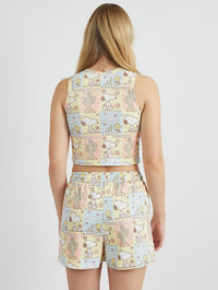 Snoopy x Skinnydip Vest and Shorts Set Co-Ords Skinnydip London