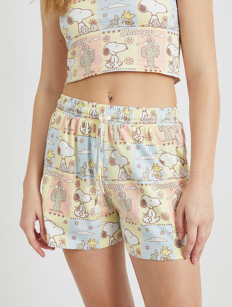 Snoopy x Skinnydip Vest and Shorts Set Co-Ords Skinnydip London
