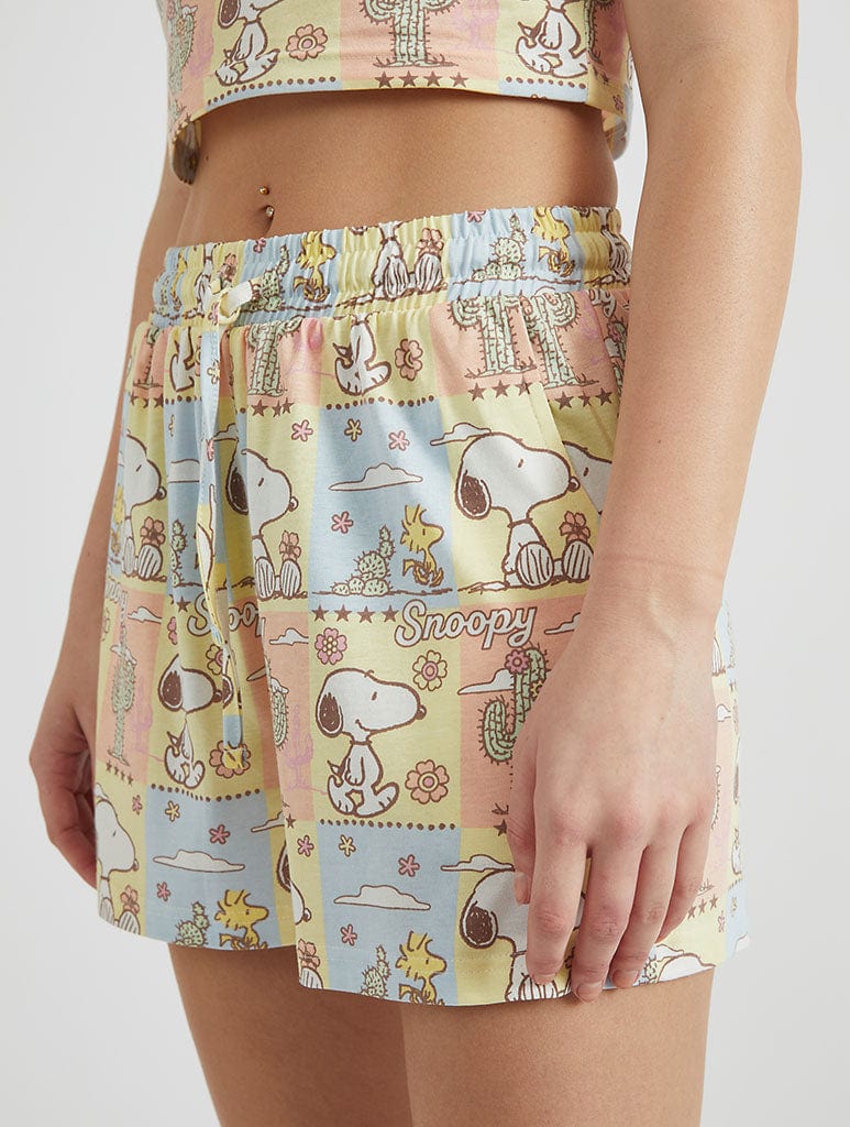 Snoopy x Skinnydip Vest and Shorts Set Co-Ords Skinnydip London