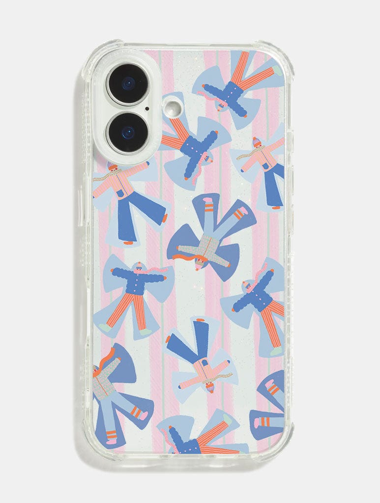 Snow Angels Shock iPhone Case Phone Cases Skinnydip London
