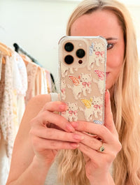 Sophie Amelia Creates x Skinnydip Angel Kittens Shock iPhone Case Phone Cases Skinnydip London