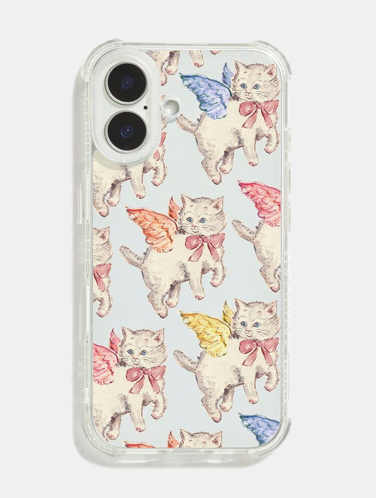 Sophie Amelia Creates x Skinnydip Angel Kittens Shock iPhone Case Phone Cases Skinnydip London