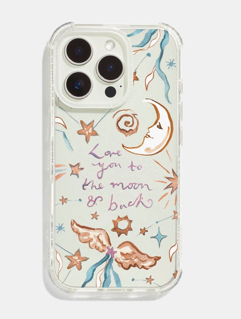 Sophie Amelia Creates x Skinnydip Love You To The Moon Shock iPhone Case Phone Cases Skinnydip London