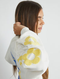 Sounds Like A You Problem Hoodie in Ecru Hoodies & Sweatshirts Skinnydip London