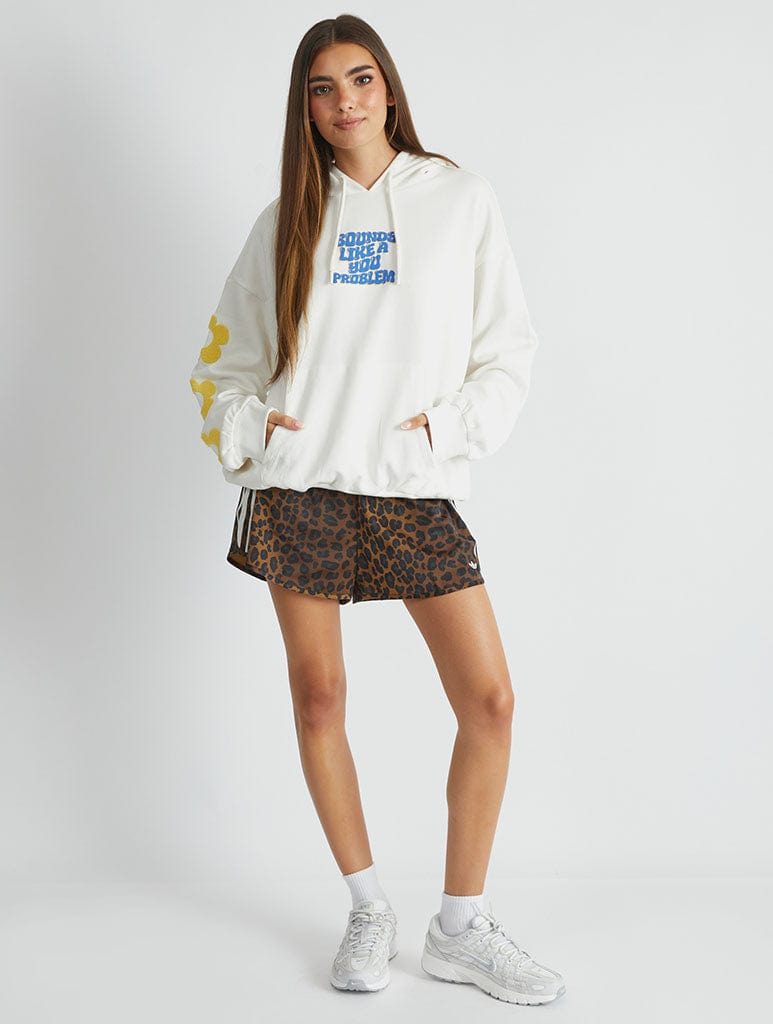 Sounds Like A You Problem Hoodie in Ecru Hoodies & Sweatshirts Skinnydip London