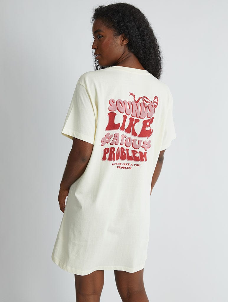 Sounds Like A You Problem Night Dress Lingerie & Nightwear Skinnydip London