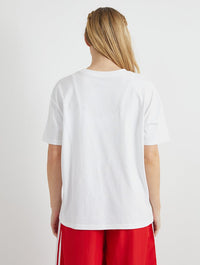 Sour Cherry Super Juicy T-Shirt in Ecru Tops & T-Shirts Skinnydip London
