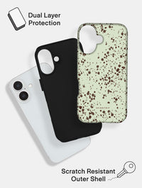 Speckled Egg Green Ultra Protective iPhone Case Phone Cases Skinnydip London