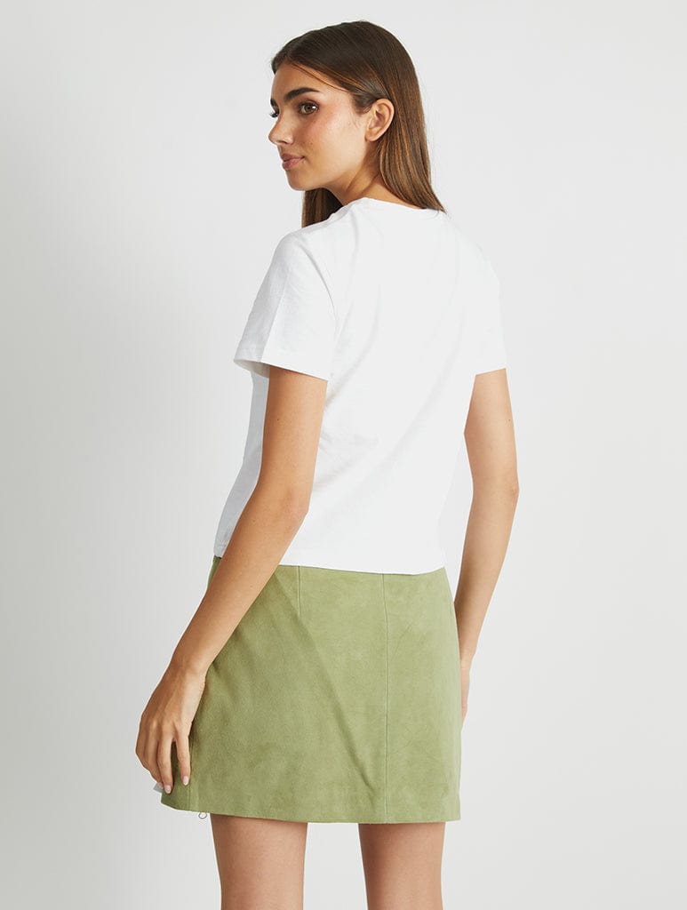 Spot The Dog Baby T-Shirt In White Tops & T-Shirts Skinnydip London