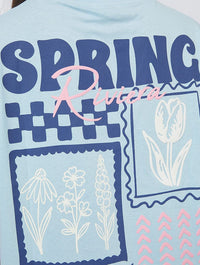 Spring Riviera Blue T-Shirt Tops & T-Shirts Skinnydip London