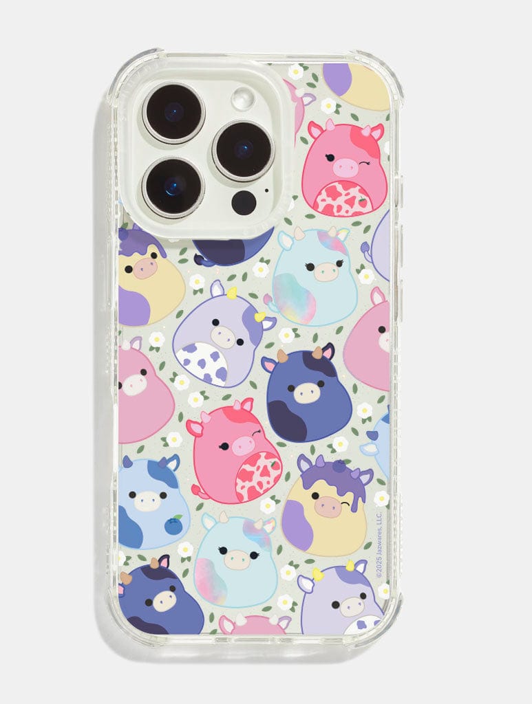 Squishmallows Colourful Cow Shock iPhone Case Phone Cases Skinnydip London