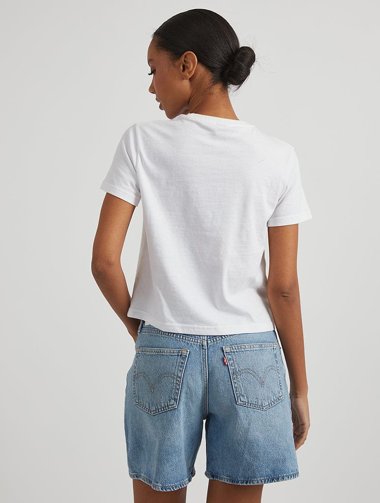 Starfish Baby T-Shirt in White Tops & T-Shirts Skinnydip London