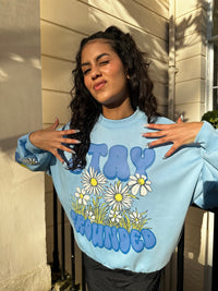 Stay Grounded Oversized Sweatshirt Hoodies & Sweatshirts Skinnydip London