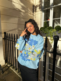 Stay Grounded Oversized Sweatshirt Hoodies & Sweatshirts Skinnydip London