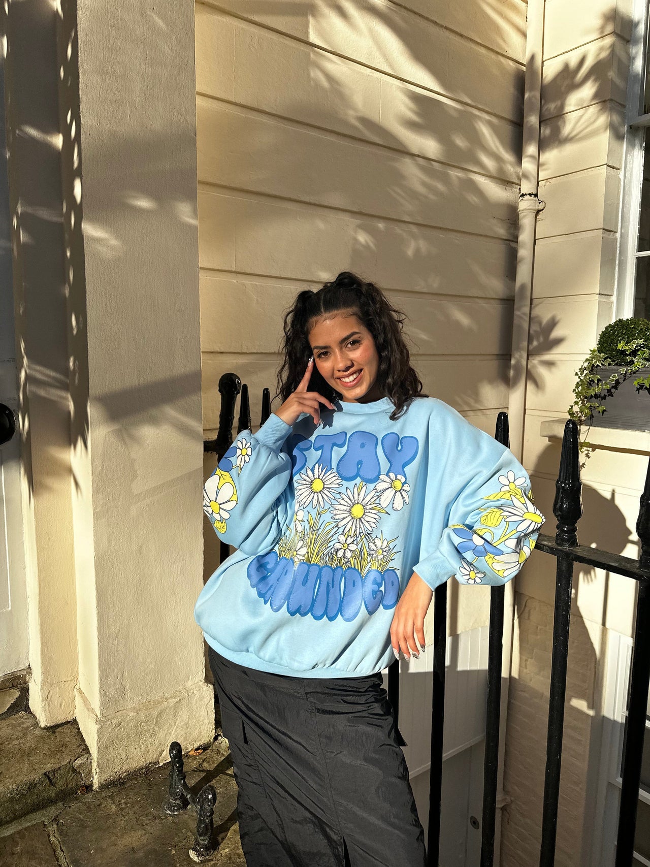 Stay Grounded Oversized Sweatshirt Hoodies & Sweatshirts Skinnydip London