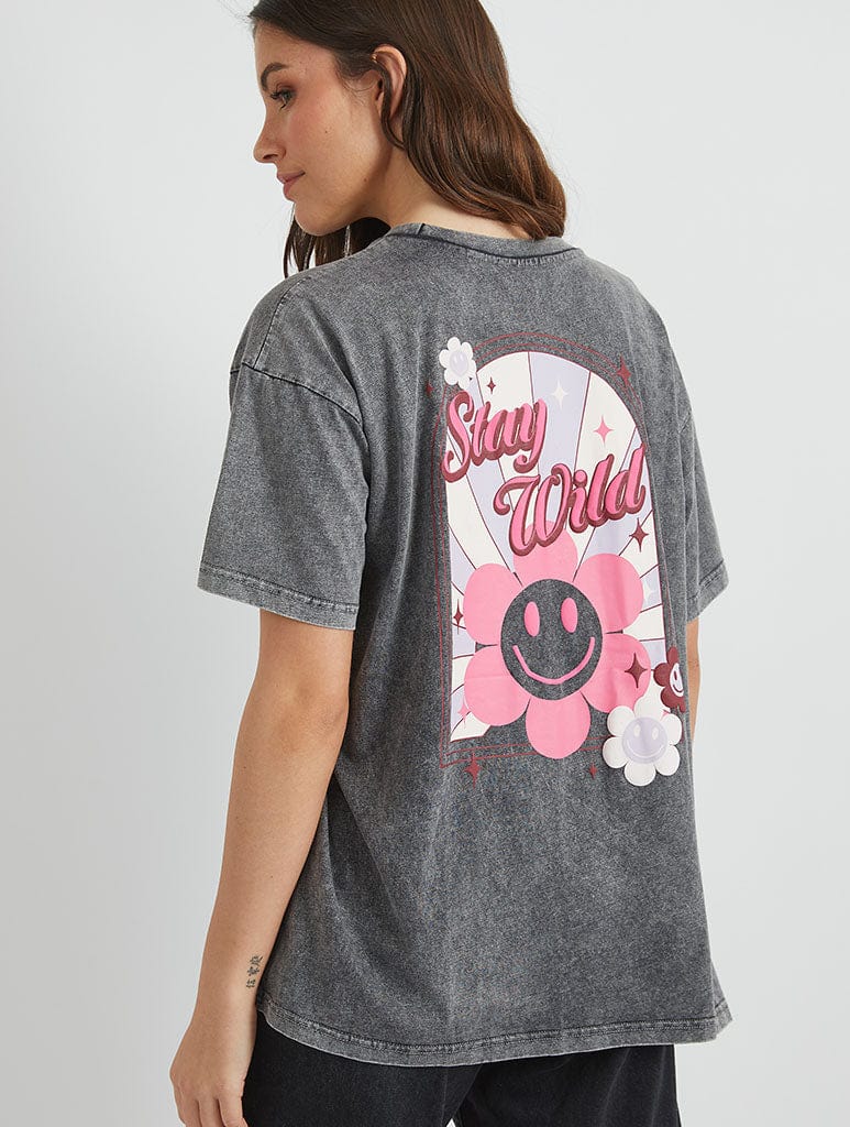 Stay Wild T-Shirt Tops & T-Shirts Skinnydip London