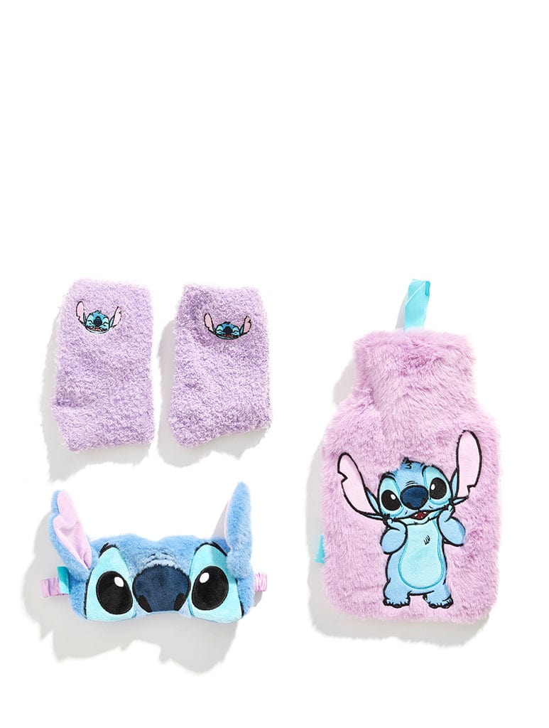 Stitch Hot Water Bottle Gift Set Home Accessories Custard London