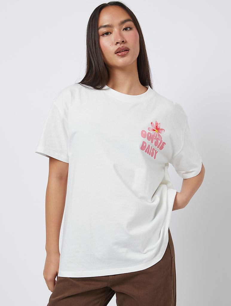 Stop And Smell The Flowers T-Shirt Tops & T-Shirts Skinnydip London