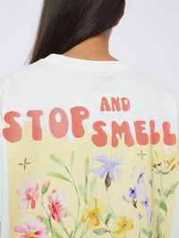 Stop And Smell The Flowers T-Shirt Tops & T-Shirts Skinnydip London