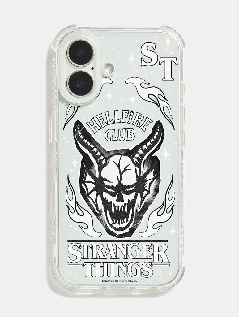 Stranger Things x Skinnydip Hellfire Club Shock iPhone Case