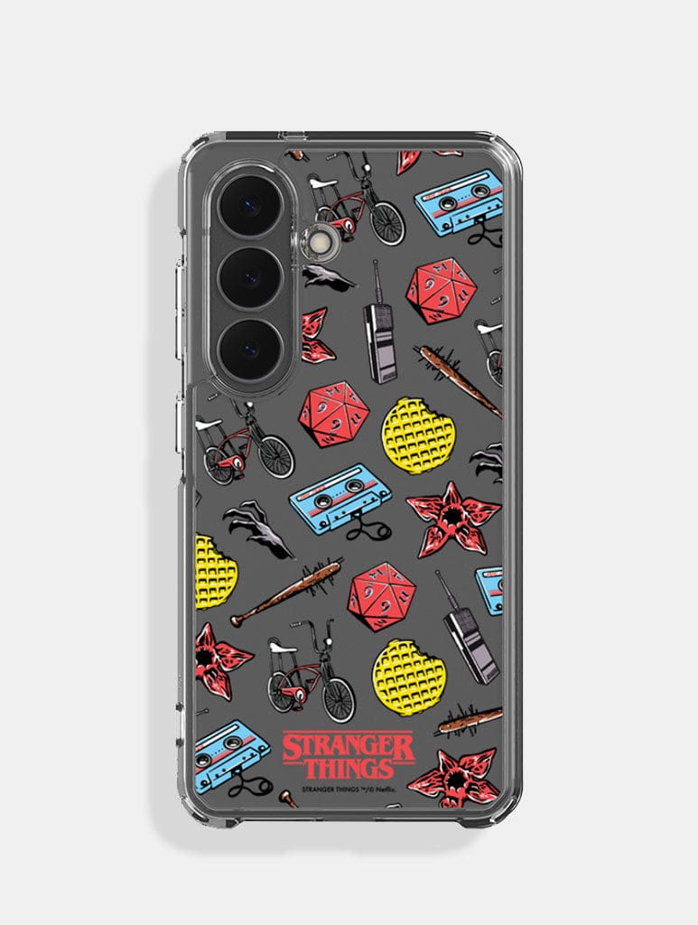 Stranger Things x Skinnydip Pattern Samsung Case Phone Cases Skinnydip London