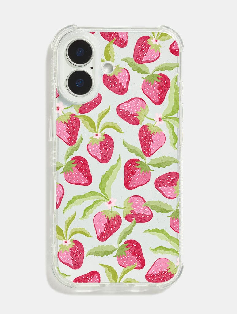 Strawberry Blossom Shock iPhone Case Phone Cases Skinnydip London