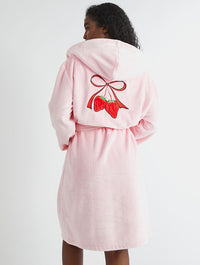 Strawberry Plush Dressing Gown Lingerie & Nightwear Skinnydip London