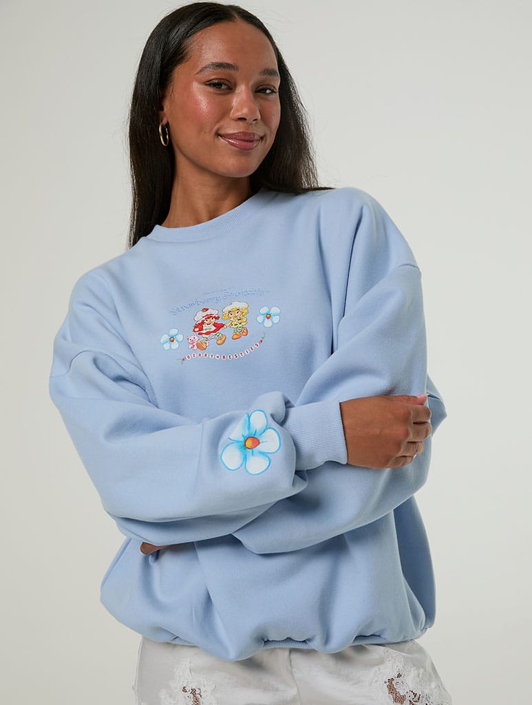 Strawberry Shortcake x Skinnydip Berry Besties Sweatshirt Hoodies & Sweatshirts Skinnydip London