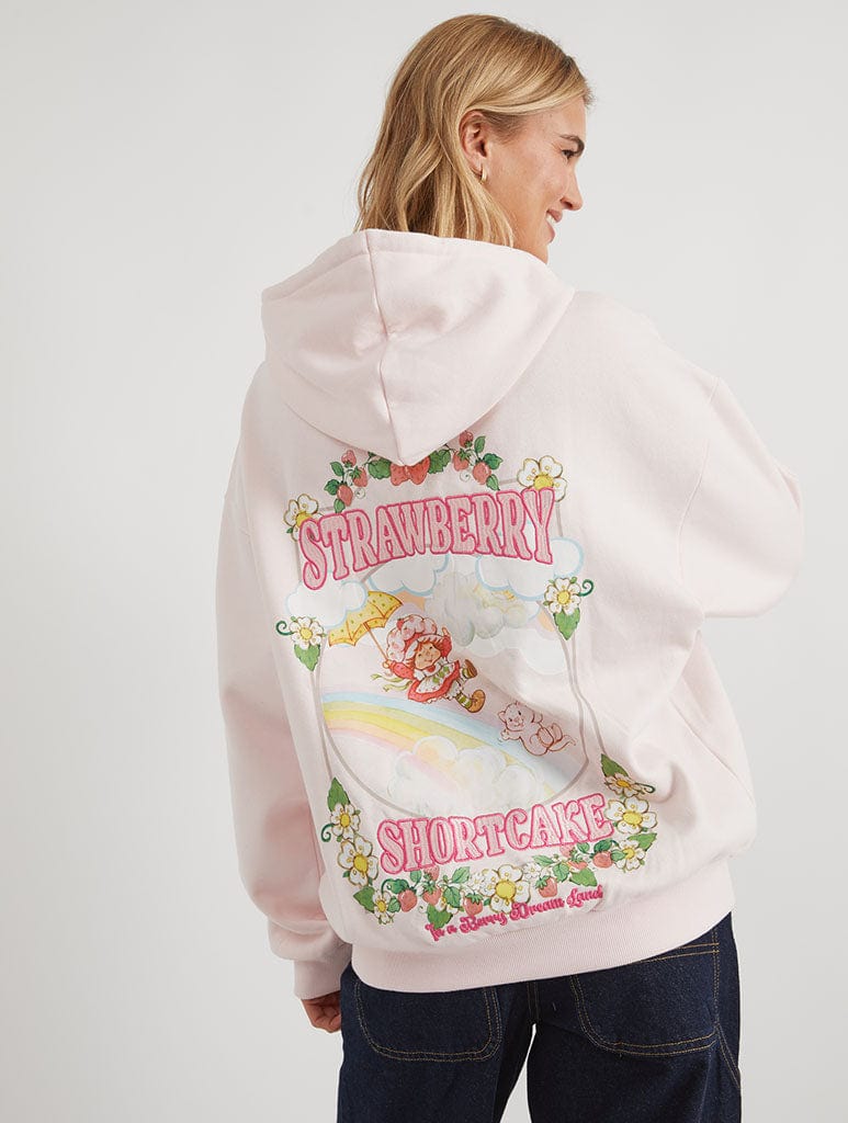 Strawberry Shortcake x Skinnydip Berry Dream Land Hoodie Hoodies & Sweatshirts Skinnydip London