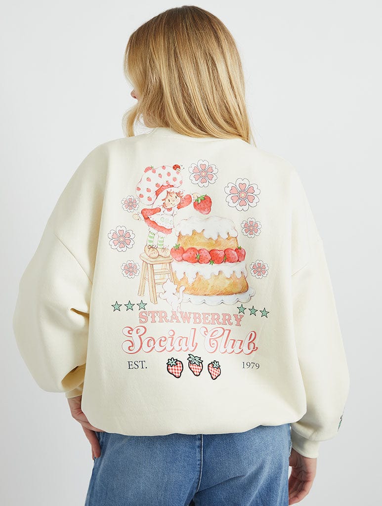 Strawberry Shortcake x Skinnydip Social Club Sweatshirt Hoodies & Sweatshirts Skinnydip London