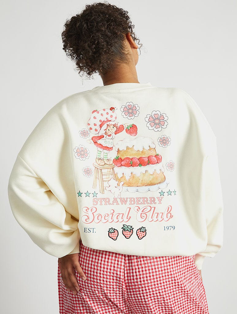 Strawberry Shortcake x Skinnydip Social Club Sweatshirt Hoodies & Sweatshirts Skinnydip London