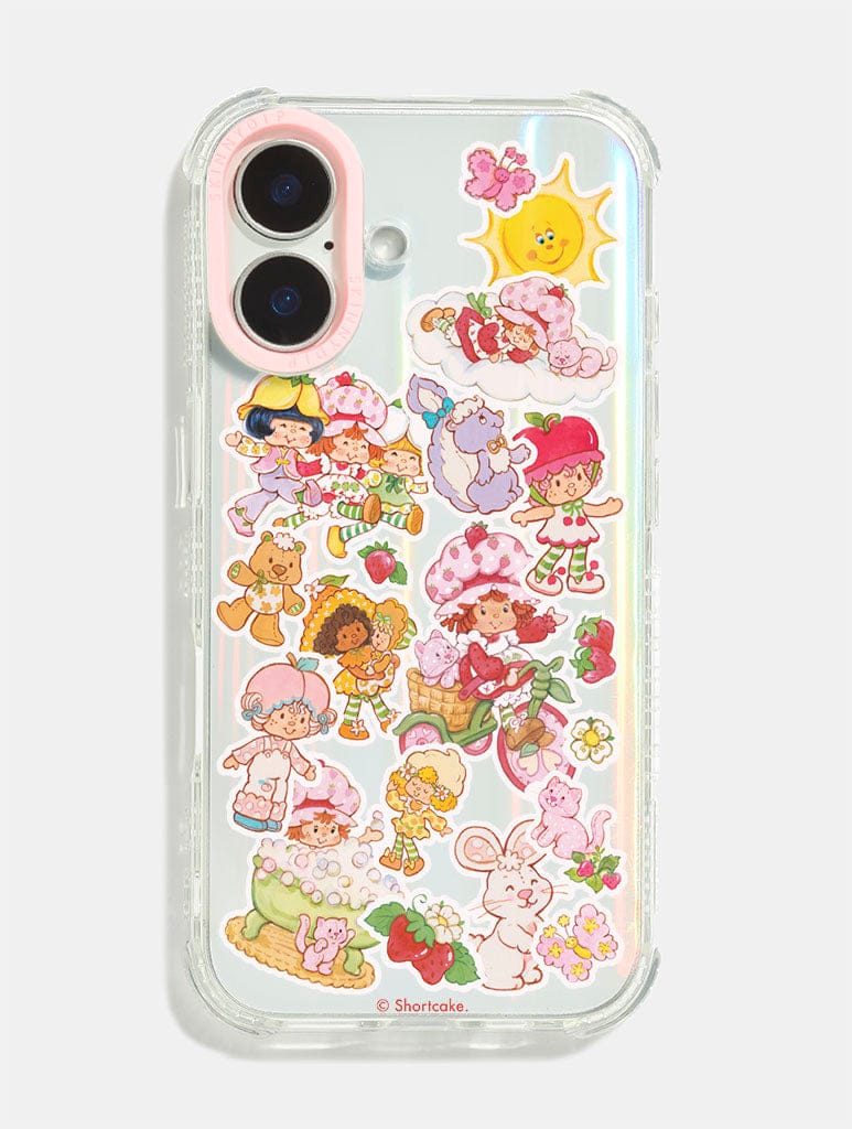 Strawberry Shortcake x Skinnydip Sticker Shock iPhone Case Phone Cases Skinnydip London
