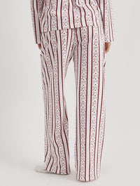 Stripe Bow Pyjama Set Lingerie & Nightwear Skinnydip London