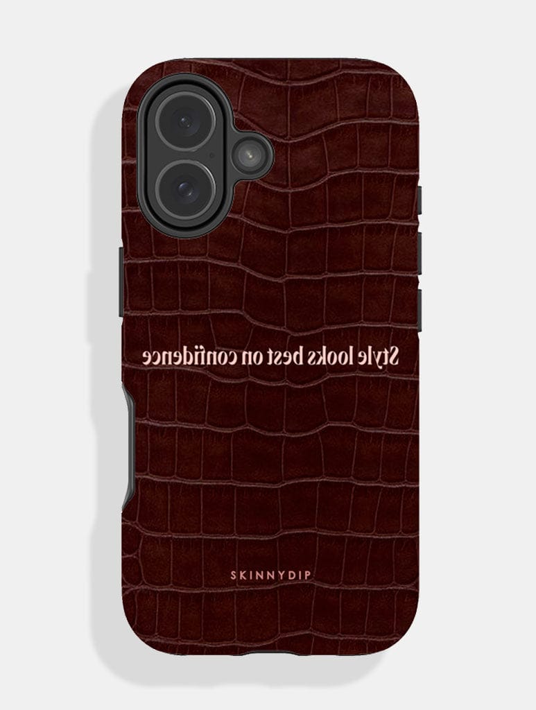 Style Looks Best on Confidence Ultra Protective iPhone Case Phone Cases Skinnydip London