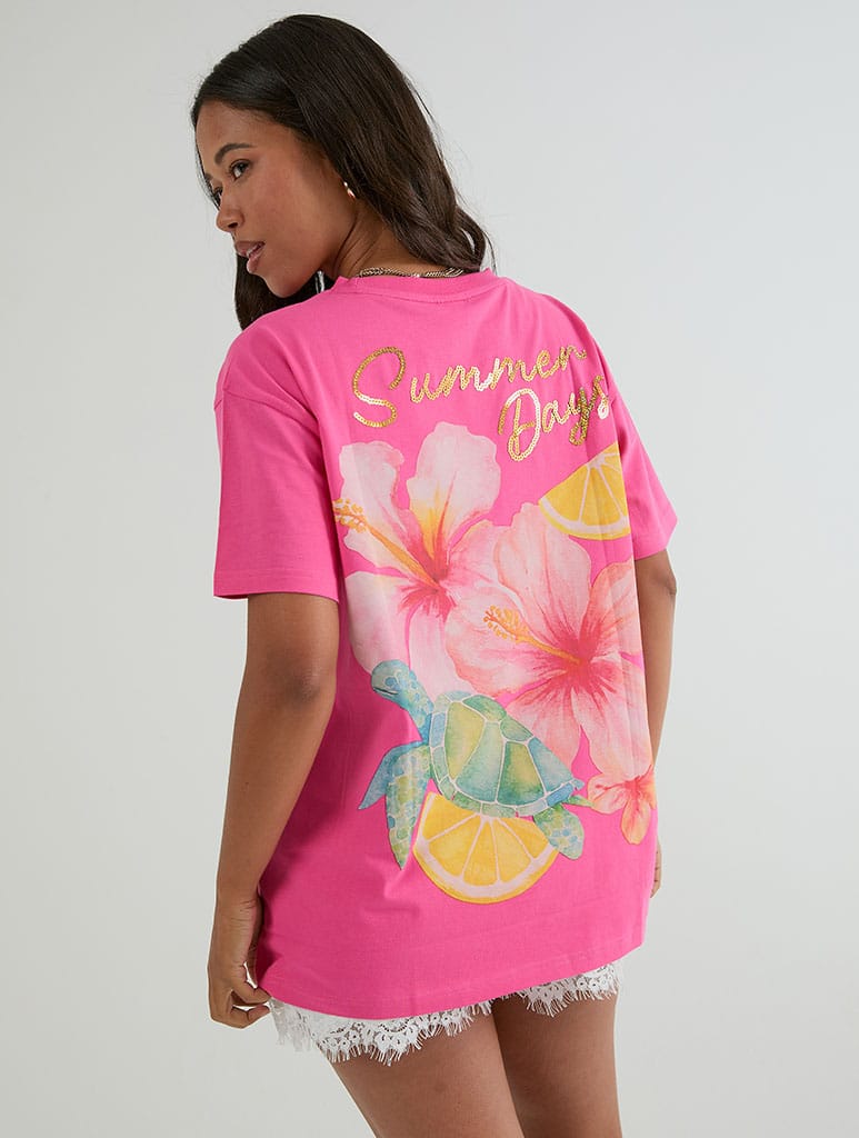 Summer Days T-Shirt Tops & T-Shirts Skinnydip London