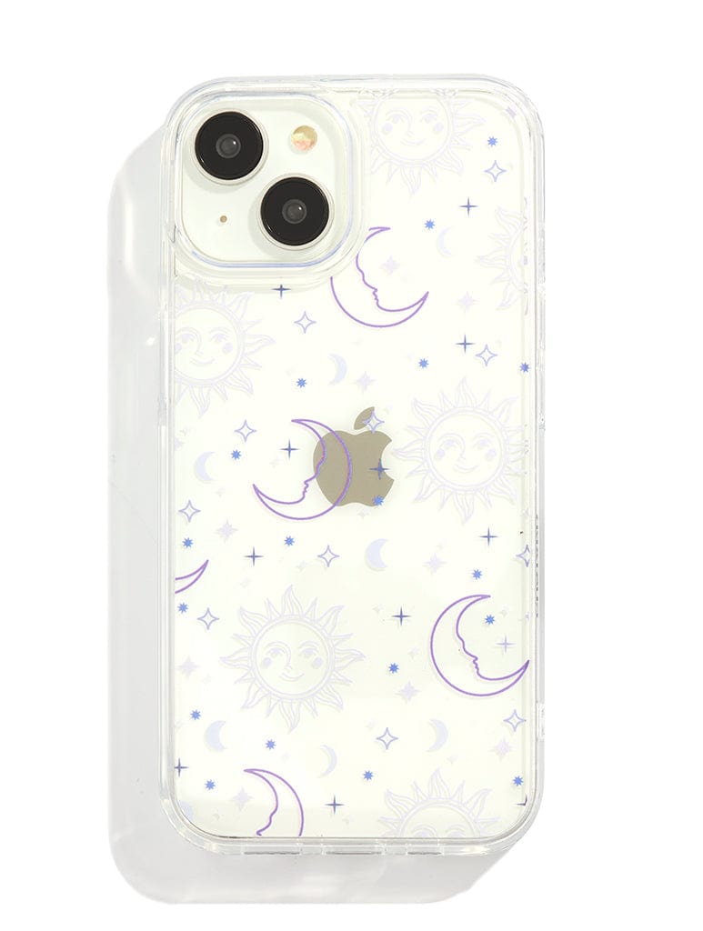 Sun The Moon Phone Case Love Sun Moon Couple Black And White Phone