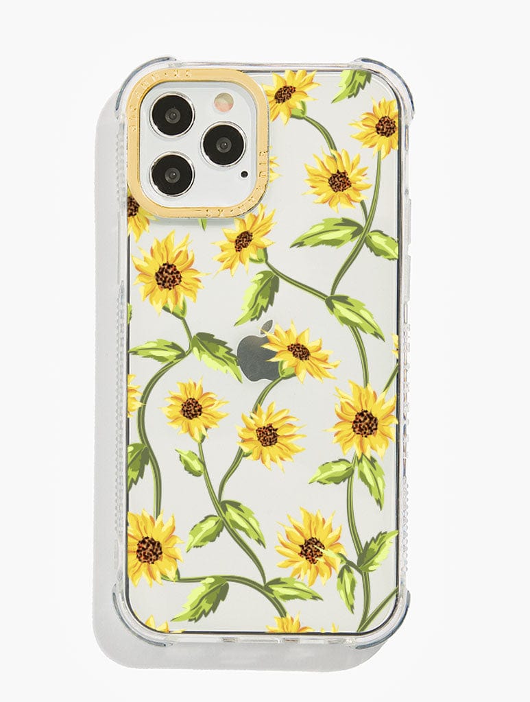 Sunflower Vine Shock iPhone Case Phone Cases Skinnydip London