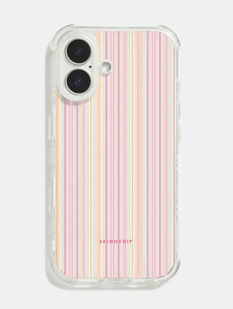 Sunset Stripes Shock iPhone Case Phone Cases Skinnydip London