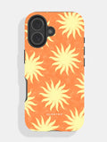 Sunshine Swirls Orange and Yellow Ultra Protective iPhone Case Phone Cases Skinnydip London