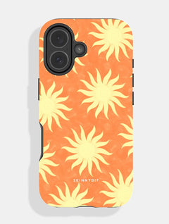 Sunshine Swirls Orange and Yellow Ultra Protective iPhone Case Phone Cases Skinnydip London