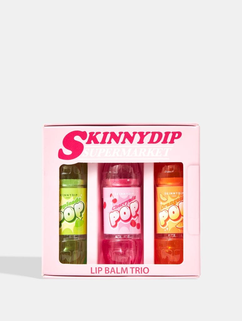 Supermarket Drinks Lip Balm Trio Beauty Skinnydip London